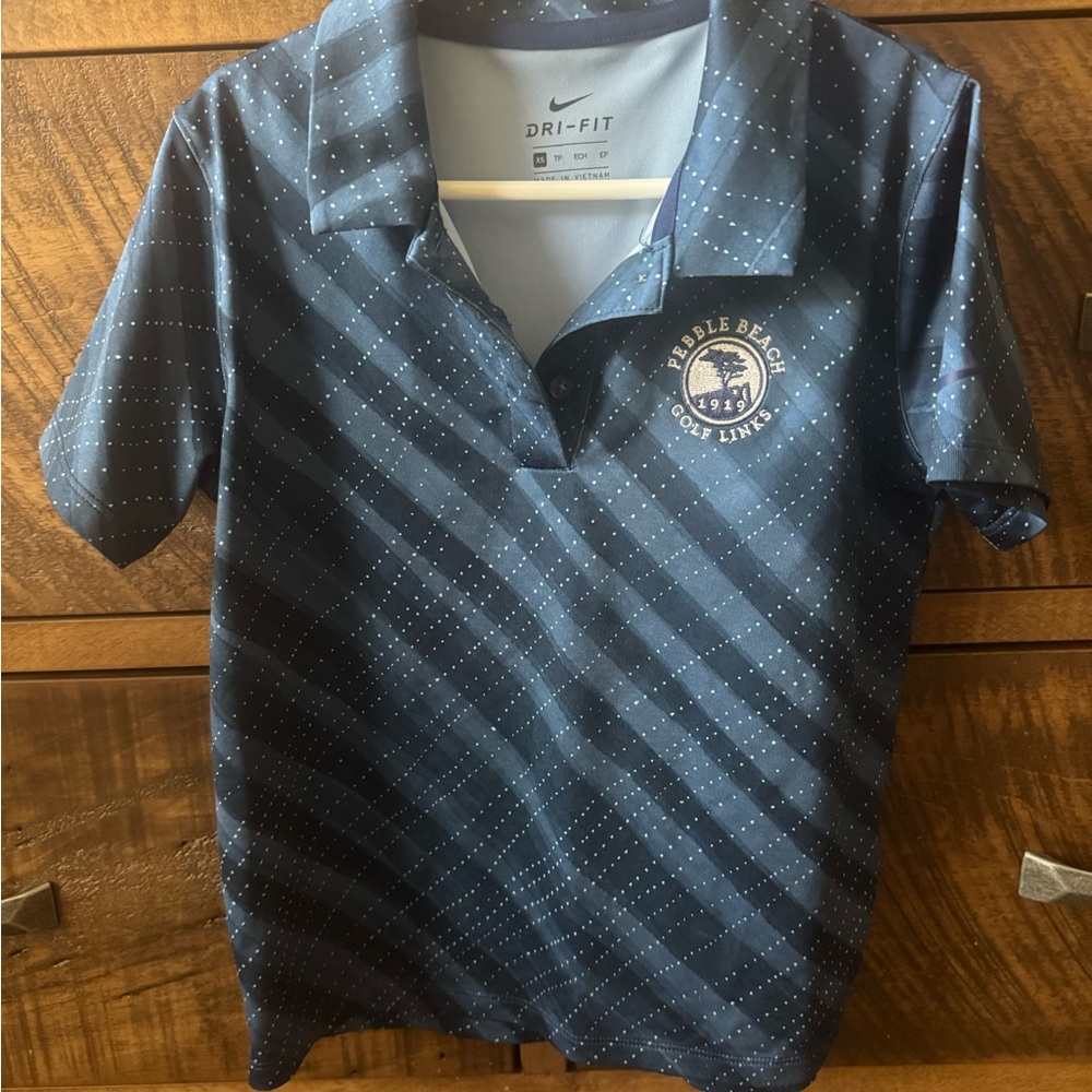 Nike Kid’s Navy Dri-FIT Polo Shirt